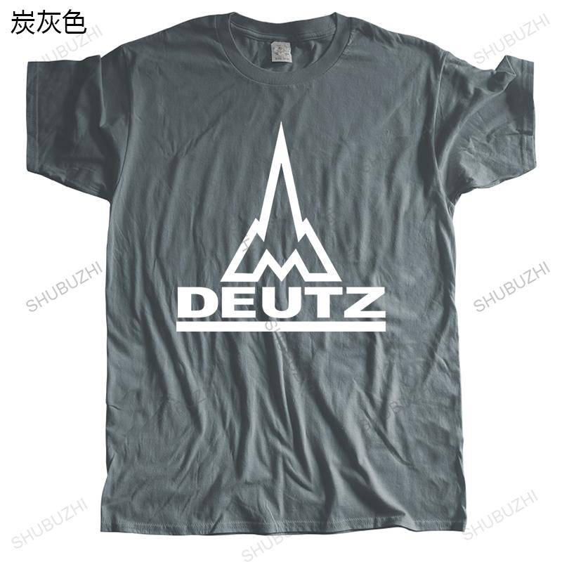 Fashion brand t shirt mens loose new arrived men tshirt summer DEUTZ Shubuzhi High Quality Cotton Tshirt Drop Shipping