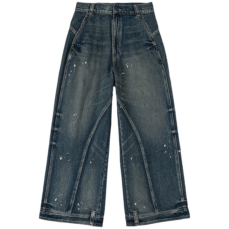 

LeeIndiGO x ANGEL CHEN Unisex Loose Fit Jeans L