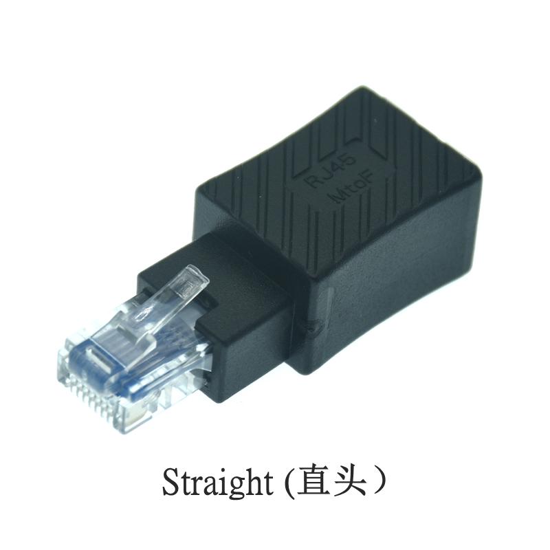 

1PCS Multi-winkel 90 Grad RJ45 Up Down Rechts Links Abgewinkelt 8P8C FTP STP UTP Cat 5e Lan ethernet Netzwerk Verlängerung Adapt
