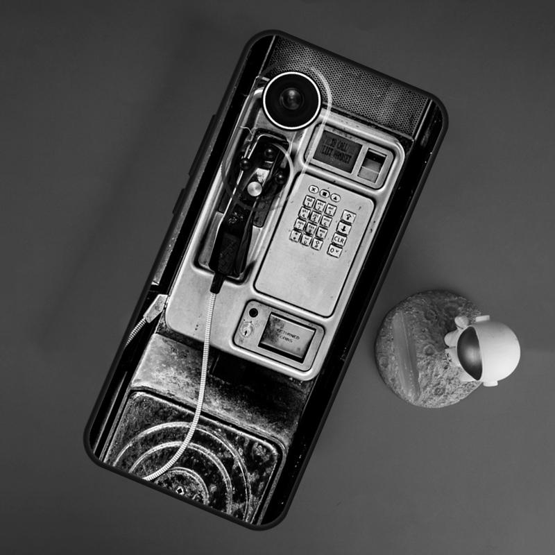 Retro Telephone Rotary Dial For Huawei Honor Magic 5 Lite 70 50 X8 X9 a P20 P30 P40 P50 P60 Pro P Smart Nova 9 5T Case