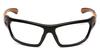 Carhartt Carbondale Safety Glasses, Clear Black, Free Size