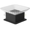 Soap Dish Excellent Riko Black Tabletop Doex.1613Bl