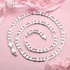 925 Sterling Silver 16-30 palců 8mm Boční řetízek Náhrdelník Svatba Šperky