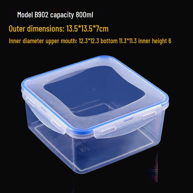 Ally Food-Grade Plastic Refrigerator Storage Container