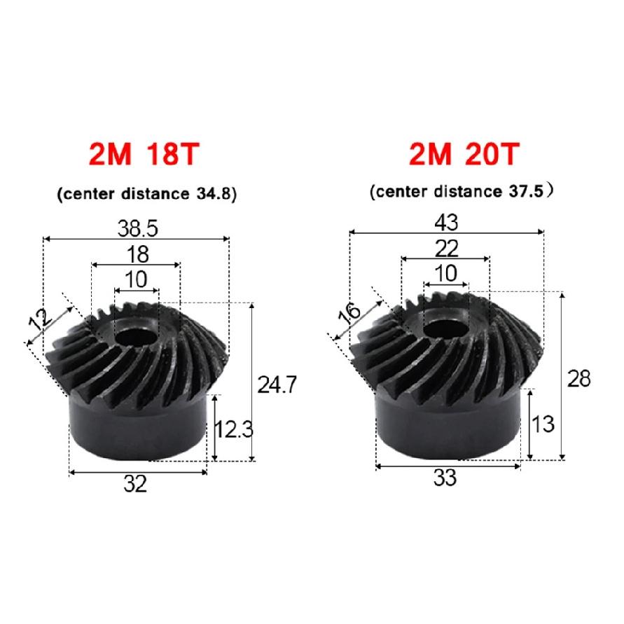 1:1 Roată dințată conică spirală de oțel de precizie 1M 30T 6MM 1.5M 15/18/20/22/24/25 Dinți 2M 15/18/20 Dinți Oțel Carbon ROATĂ BUNĂ