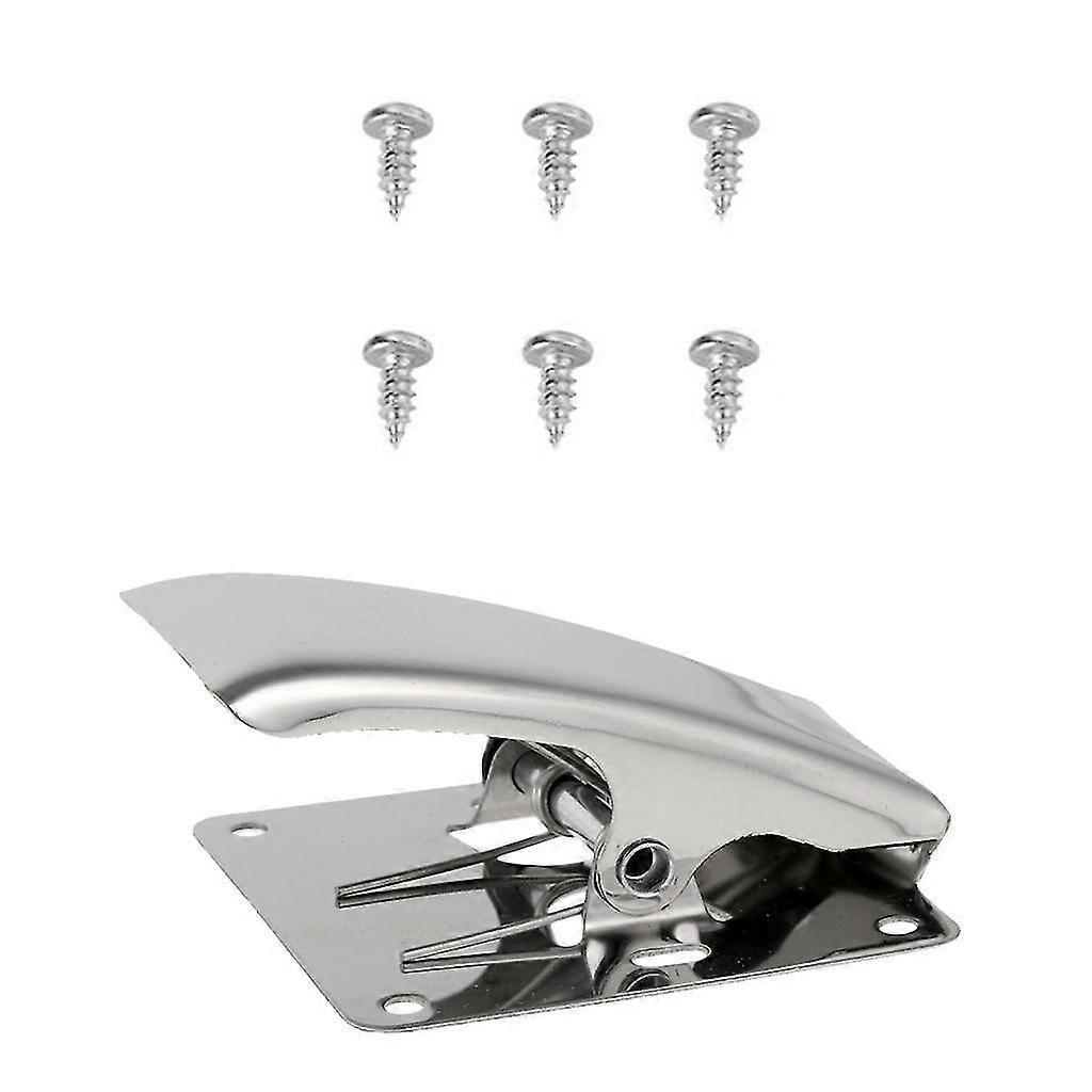 Outdoor camping stainless steel fish clip for cleaning bait board