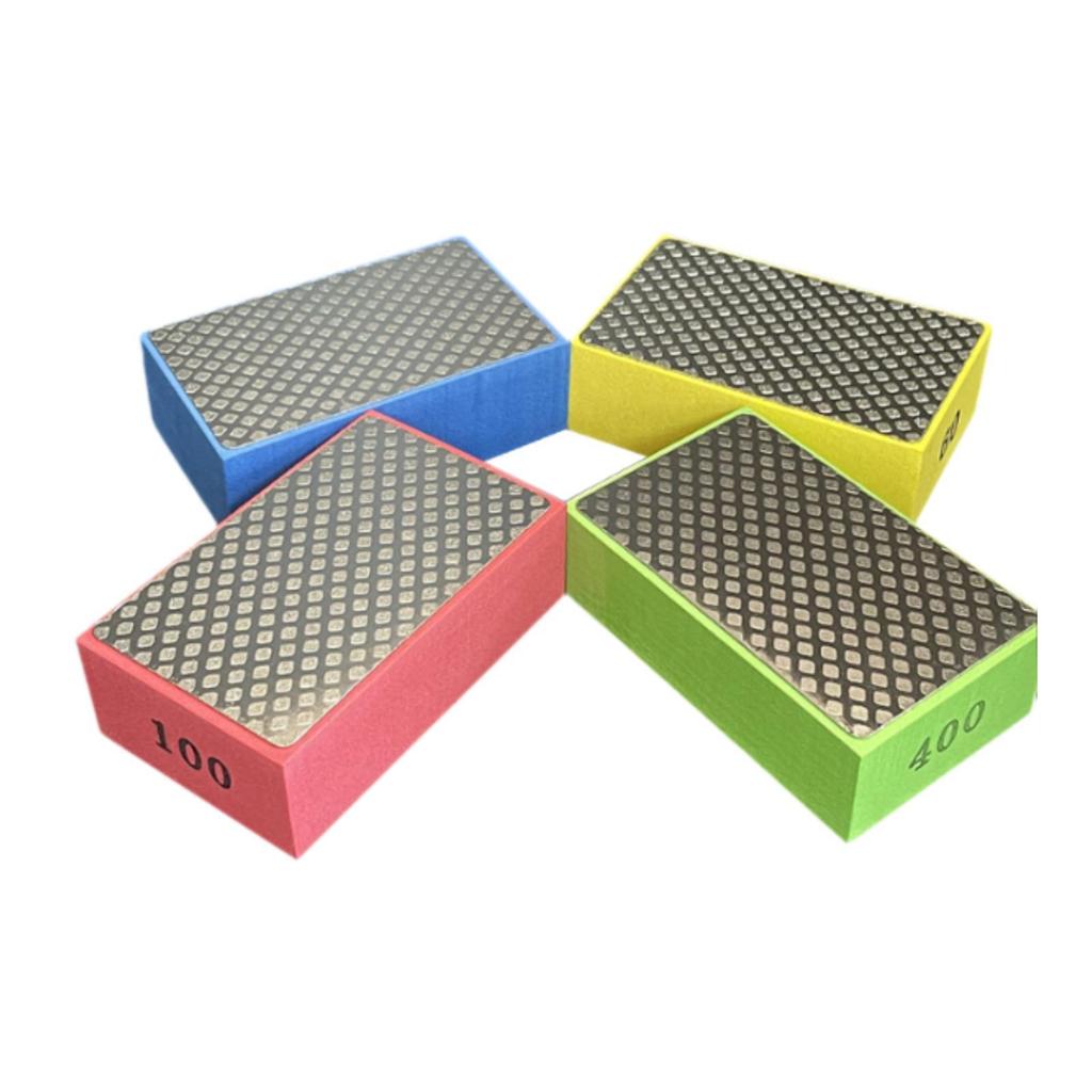 4 Pieces Hand Polishing Pads Professional, Lightweight, Grinding Tool Sanding