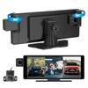 3-lens Dashcam, 10.26" HD Wireless CarPlay Car Navigation GPS.
