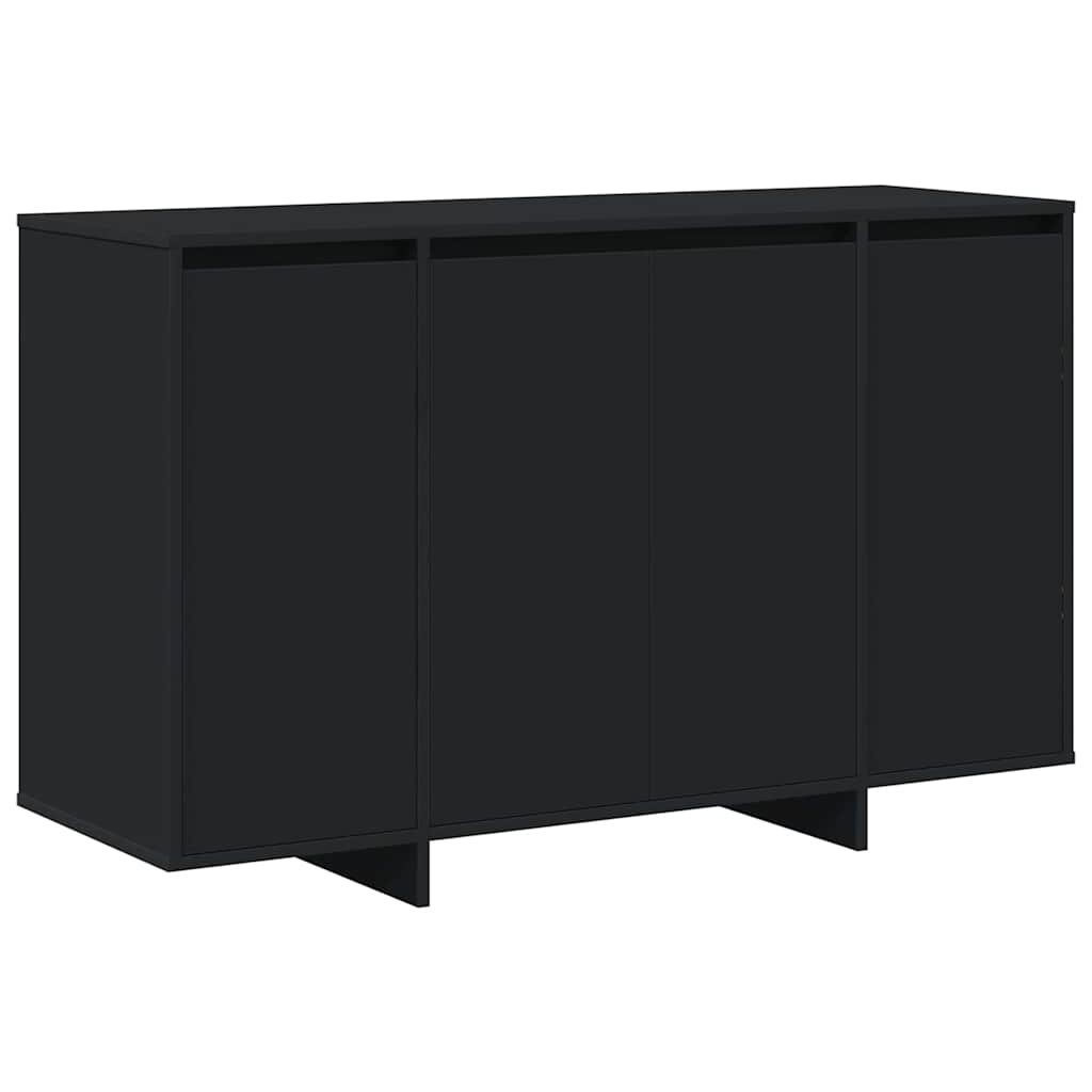 Sideboard in Black 120 x 41 x 75 cm Engineered Wood