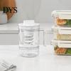 Healthy Food Prep Tools Greek Yogurt Strainer, Spiral Pressing Structure Making Kit, Effective Separation Kitchen Filter of Whey Presser, Thick Creamy