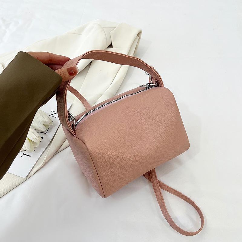 

Летняя сумка-тоут женская новая модная трендовая сумка подмышку сумка для мобильного телефона универсальная на плечо через плечо розовый