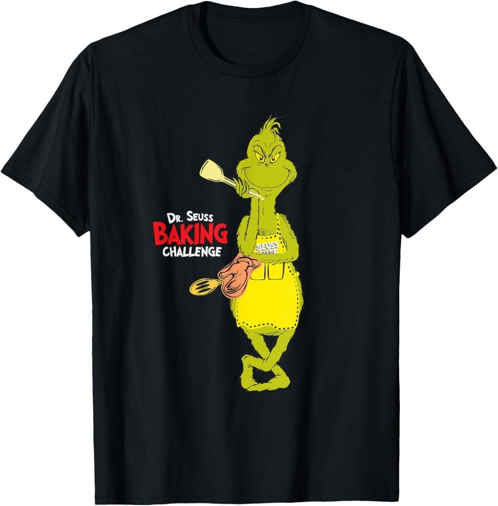 DrSeuss Кулинарный вызов Футболка Гринч 4XL