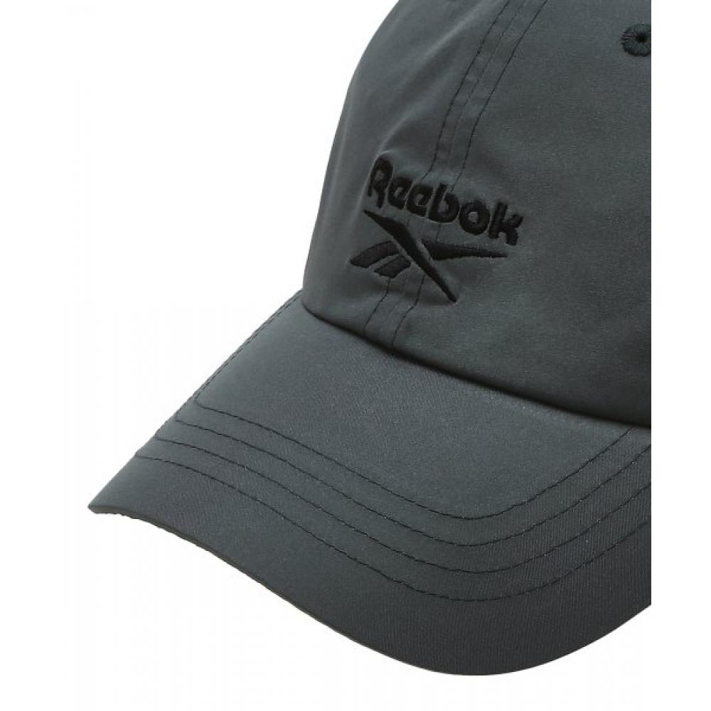 Reebok Gorra elástica con logotipo básico verde