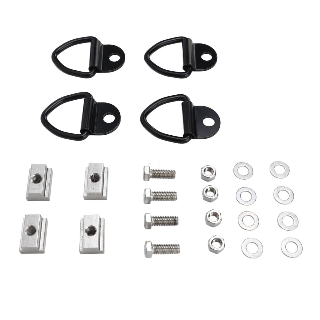 T Slot Nuts Metal Lightweight Compact Drive Machine Screws Bolts Fit for Pickup Trucks Bed Rails