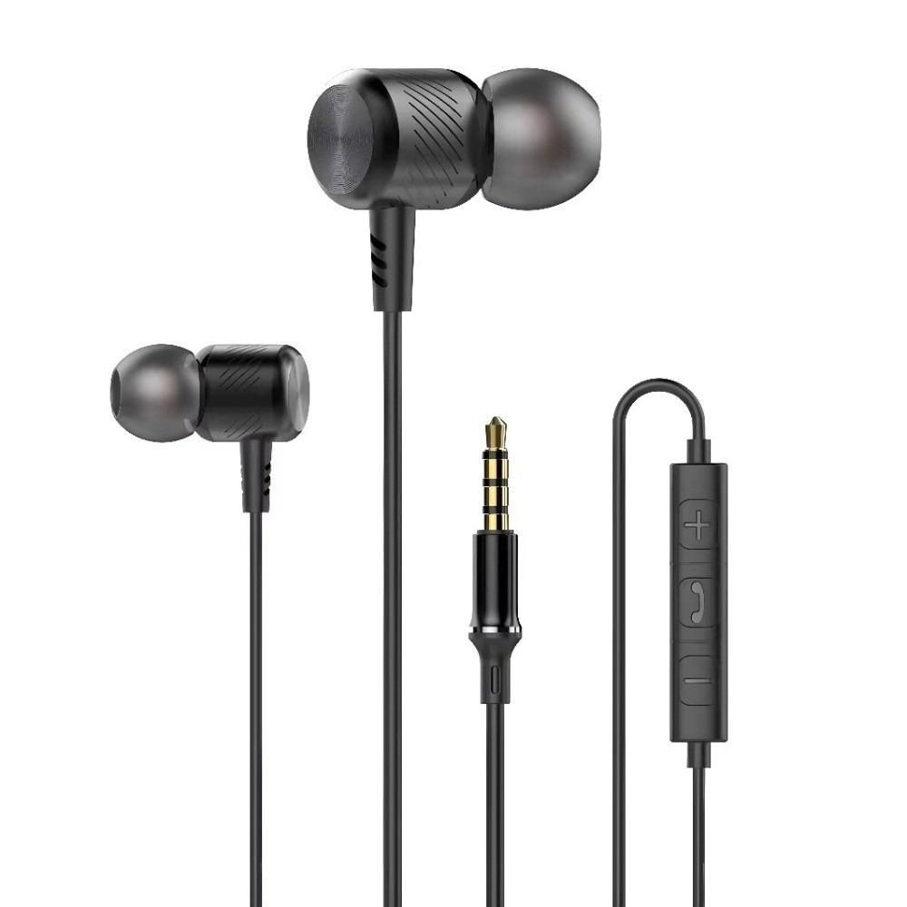 Stereo Sound In-Ear Earphones Noise Reduction Wired Earbuds Surround Sound Music Headset  Daily Use