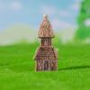 Micro-Landscape Rustic Style Compact Size Eco-friendly House Decoration for Home Office