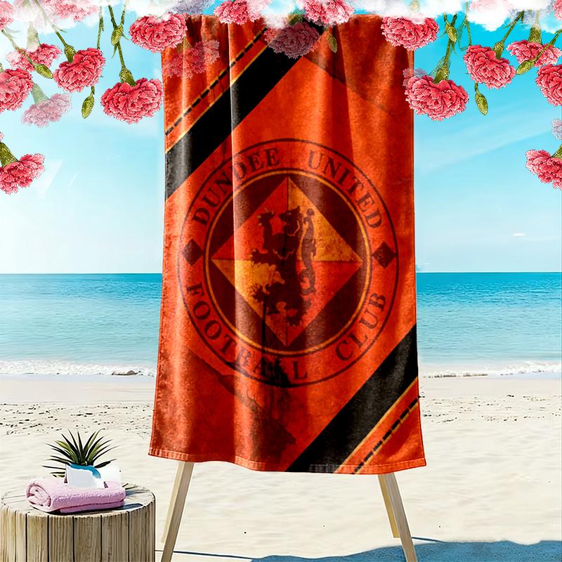 Dundee Fc Print Beach Towel Large Soft Quick Dry Towel For Beach Camping Swimming