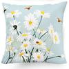 Daisy Sunflower Pillow Case Spring and Summer Home Decoration Pillow Case Pillow Case Cushion Case