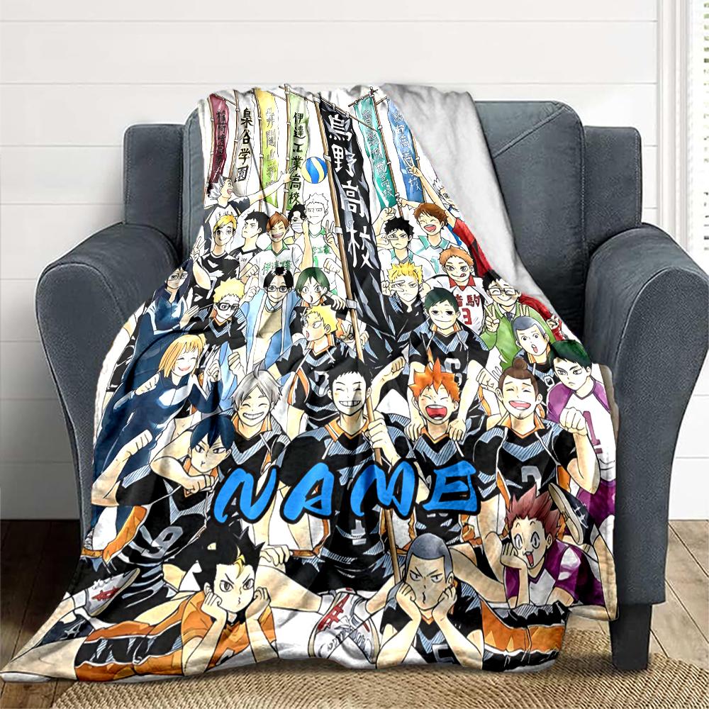 Custom 1pc Nightmare Volleyball Player Blanket, Soft And Comfortable Blanket, Casual Warm, Camping Travel Blanket, Birthday Gift Q91278