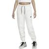 Nike Sportswear Tech Fleece Solid Color Drawstring Cuffed Casual Knit Joggers Women Joggers White FB8331-110