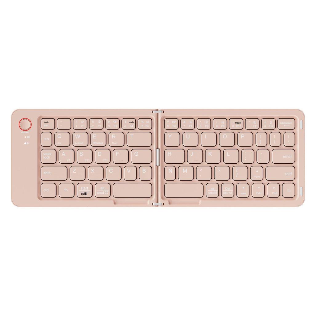 New Portable Wireless Folding Bluetooth Keyboard for Laptops and Phones