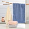 New Coral Fleece Towel Set, Thickened Absorbent Bath Towel, Face Towel Set.