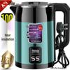 Stainless Steel Electric Kettle, Insulated, Auto Shut-Off, Large Capacity