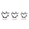 Punk Titan-Stahl Dorn Ohrstecker für Damen Herren Ohrklemme Lustiger Street Hip Hop Ohrring Gotischer Schmuck Geschenk