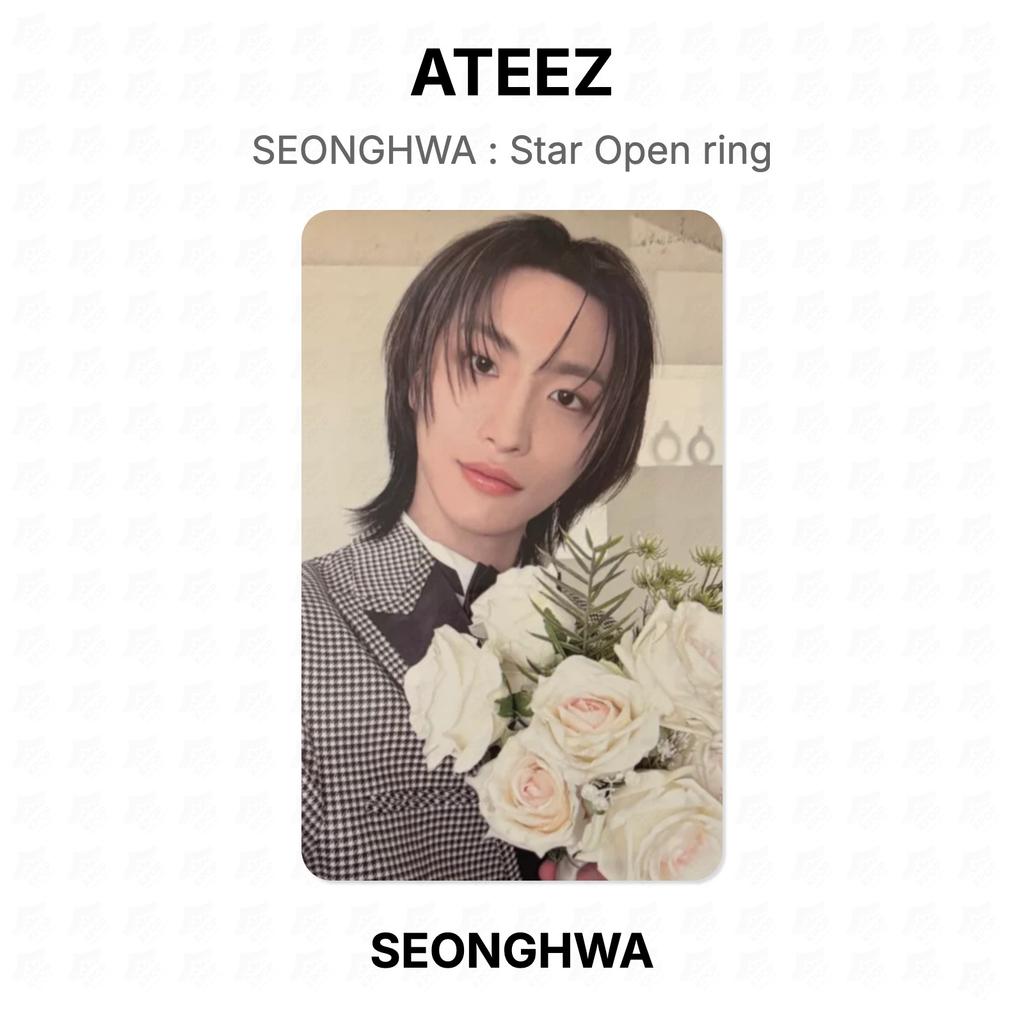 ATEEZ SEONGHWA : Star Open Ring Official Photocard