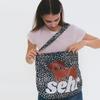 My Puppy Leopard Easy Bag (Navy)