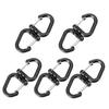 1/5Pcs 360 Degrees Rotating Hook Portable Lightweight Outdoor Camping Hiking S-shaped Swivel