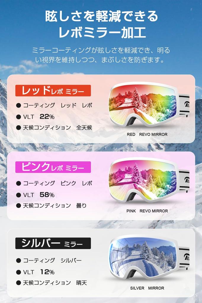 OTG Ski Goggles with Baseball Made In UV400 Wide Field of Glasses Helmet Snow and Unisex for Men and and Silver EX-DASH Wide-Vision Lenses, Italy,