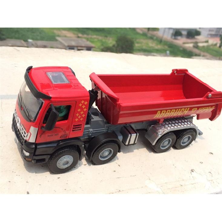 Инженерная техника High Simulation 1:50-масштабная модель самосвала из сплава — фото 4