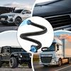 Flexible Car Air Duct Tube Conditioning Ventilation Hose for Back Seat, Portable with Vent Extension For Pets USB Flow Fan, Adjustable Pipe SUV Truck