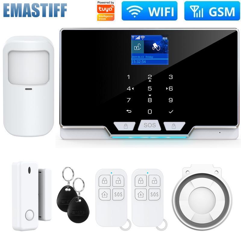Smart Home Diebstahlwarnanlage mit Dual-Netzwerk (GSM & WiFi)