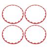 4Pcs Wheel Rim Protection Ring Stylish Sturdy Wheel Edges Trim Protector Ring for 19 Inch Wheels