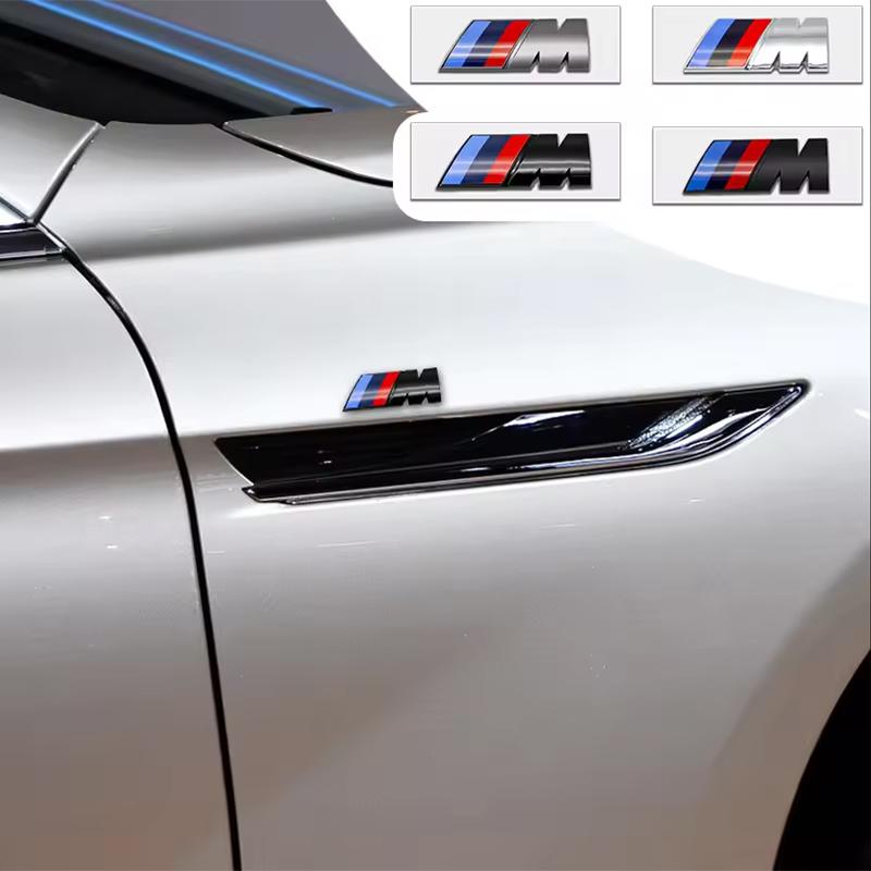 For BMW M Performance X1 X2 X3 X5 X4 X6 X7 M3 M4 M5 F20 F40 F30 F34 Car Sticker Emblem ABS Car Body Trim Badge Decal Accessories