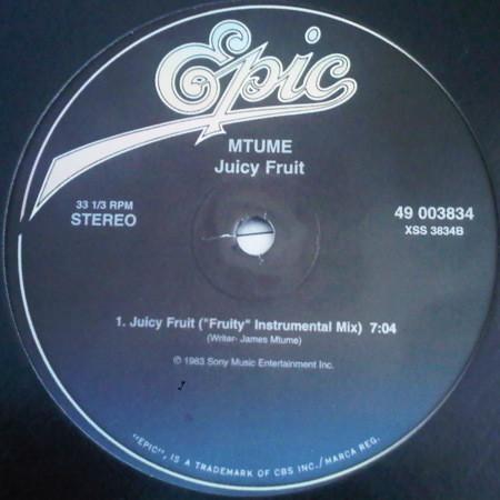 

12inch Record MTUME - Juicy Fruit 49003834 Epic Soul/Funk Used