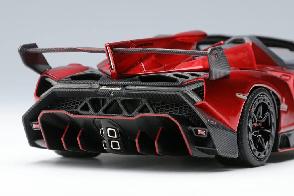 EIDOLON Lamborghini Veneno Roadster 2015 Rosso Veneno Completed Product EM451A 1/43