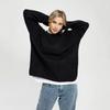 Sweater Women's Autumn and Winter Crew Neck Pullover Loose European and American Long-sleeved Knitted Sweater Jacket Women