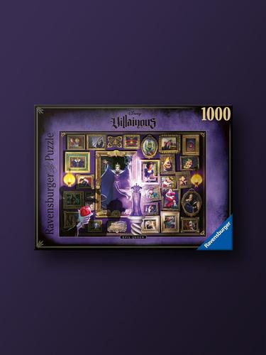 Disney Villains: Snow White and the Seven Dwarfs Evil Queen 1000-Piece Ravensburger Jigsaw Puzzle