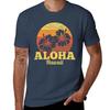 Aloha Hawaii Summer Retro Tshirt Quick Dry Travel Tshirt
