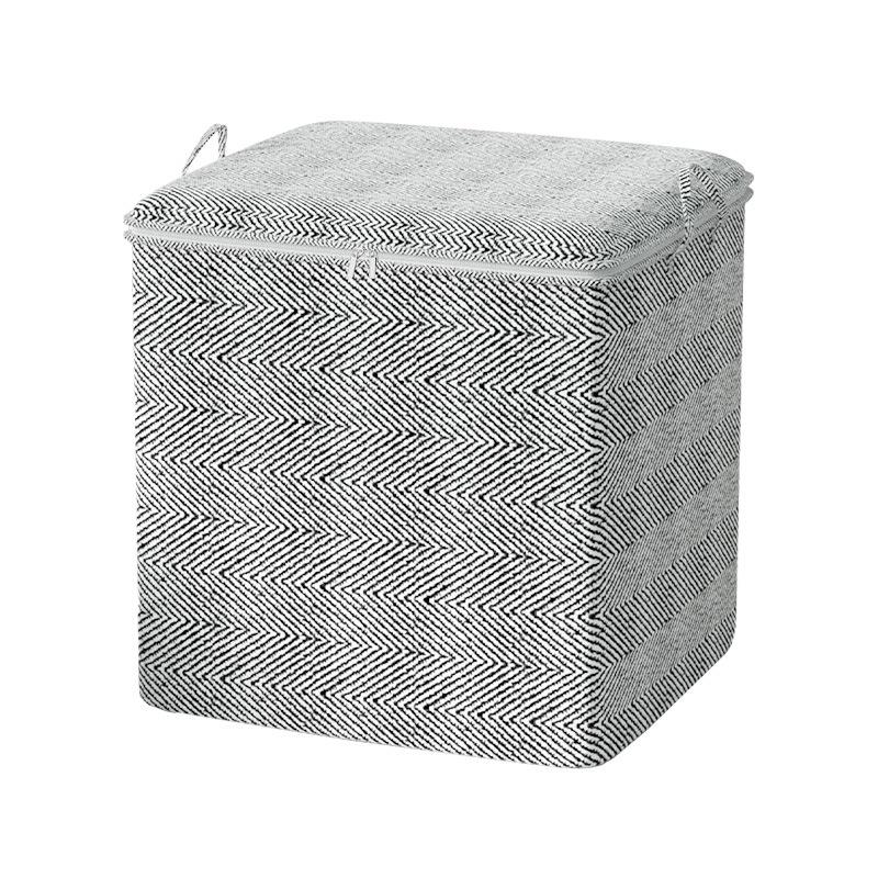 Foldable Cotton Quilt Storage Bag - Large Capacity, Dustproof, Moistureproof for Wardrobe or Moving