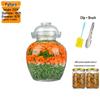 Thickened Glass Pickle Jar