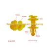 Toyota, Mercedes-Benz, Mazda Car Trim Panel Protective Clip & Decoration