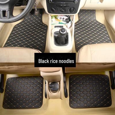 Universal Leather Car Floor Mats - All-Around Protection and Special Size Fit