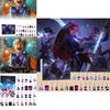 Kpop Demon Hunters Christmas Countdown Calendar With Acrylic Keychain Car Decor Gifts For Fans