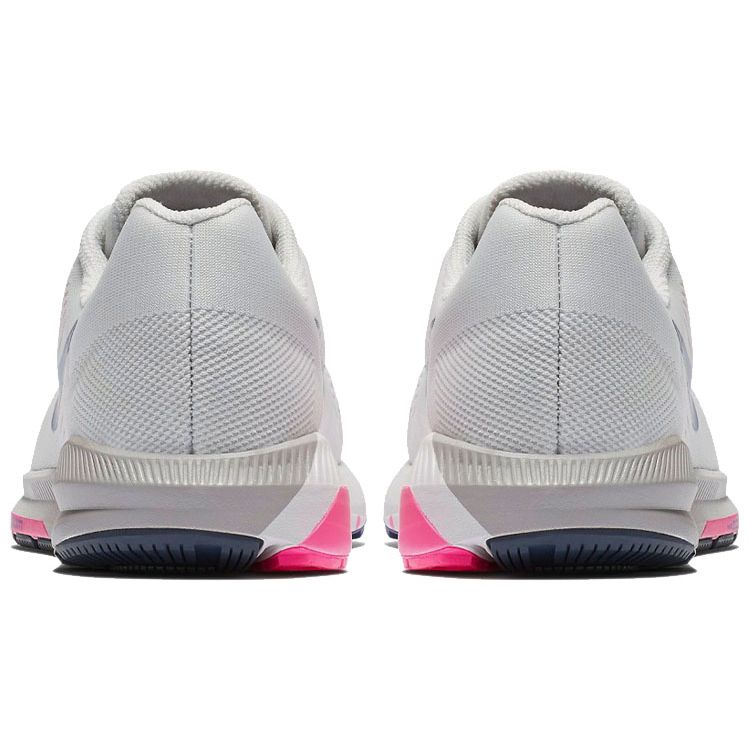 Nike Zoom Structure 21 Lightweight Breathable Mesh Cushioning Non-Slip Durable Low-Top Marathon Running Shoes Women Sneaker White Blue Pink 904701-101