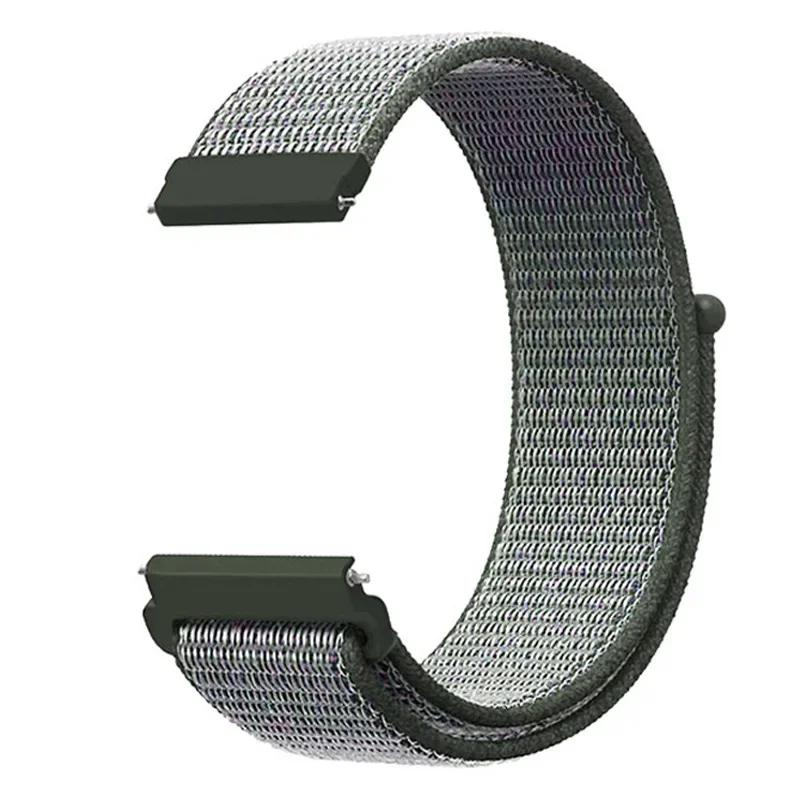 20/22mm Nylon Loop Strap For Amazfit Balance Smartwatch Replacment Bracelet Sport Watchband Correa For Amazfit Balance Watchband