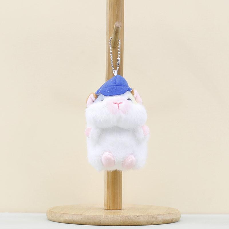 Hamster Cute Little Capybara Keychain Cartoon Girl Backpack Decorative Pendant